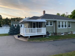 Stationary, Free Standing Patio & Deck Awnings
